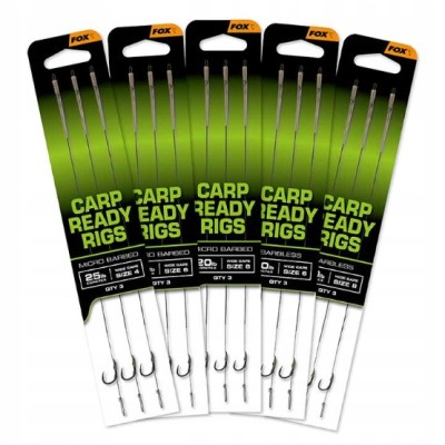 Fox Przypony Carp Ready Rigs Wide Gape#4//3szt