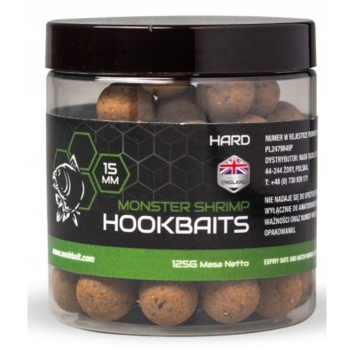 Nash Kulki Monster Shrimp Hard Hookbaits15mm/125g