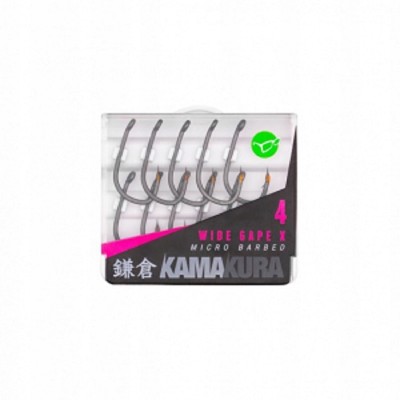 Korda Haki Kamakura Wide Gape X r.8/10szt