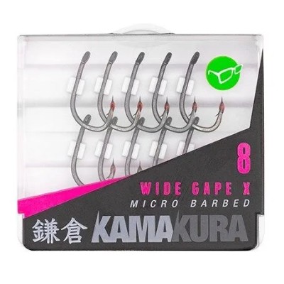 Korda Haki Kamakura Wide Gape X r.8/10szt