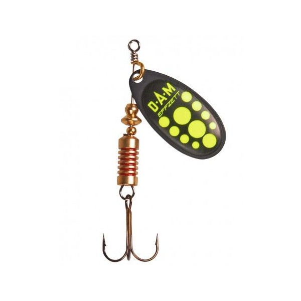 Dam Błystka Standard Black Yellow 1/3g