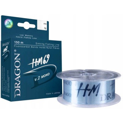 Dragon Żyłka HM69 Pro v.2 Mono 0.221mm/6.07kg/150m