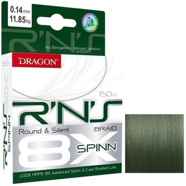Dragon Plecionka R'N'S 8X 0.22mm/150m/20.2kg