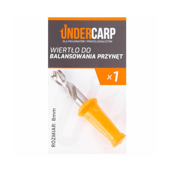 UnderCarp Wiertło do Balansowania Przynęt 8mm