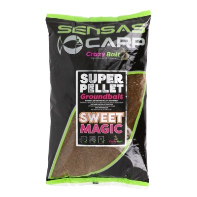 Sensas Zanęta Super Pellet Groundbait Sweet Magic 1kg