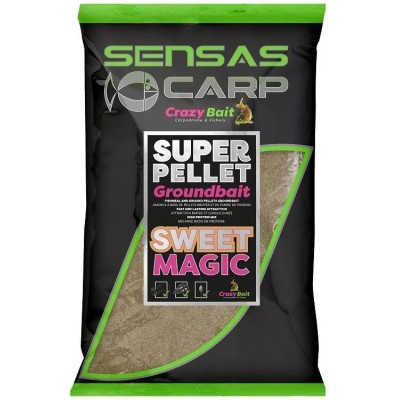 Sensas Zanęta Super Pellet Groundbait Sweet Magic 1kg