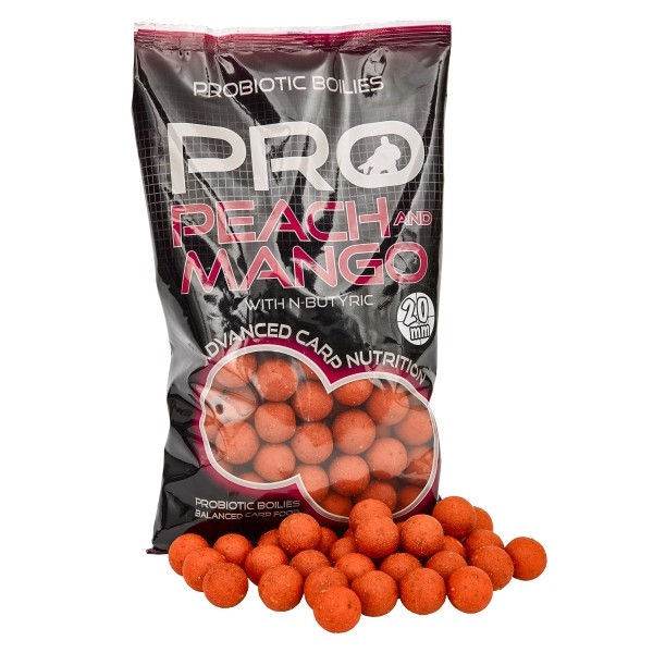 Starbaits Kulki Probiotic Peach & Mango 20mm/1kg