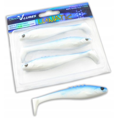 Dragon Ripper Lunatic 10cm White/Blue 3szt.