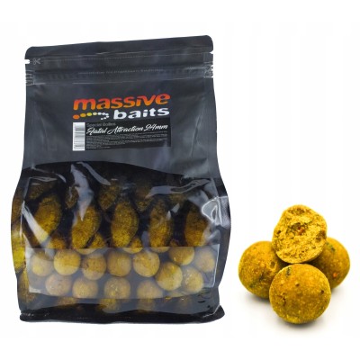 Massive Baits Kulki Fatal Attraction 24mm/Robin Gold 1kg