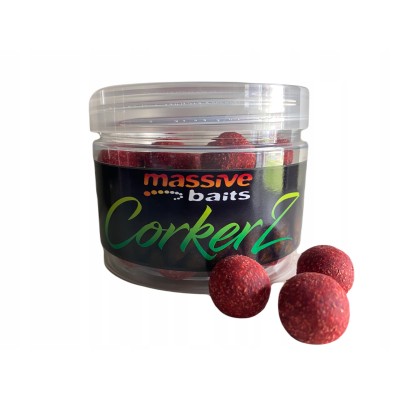 Massive Baits Kulki Corkerz Strawberry Bergamotta 18mm/300ml