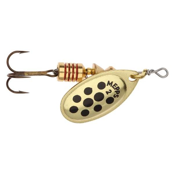 Mepps Aglia Decorees Złota/Czrne Kropki nr.2/3.5g