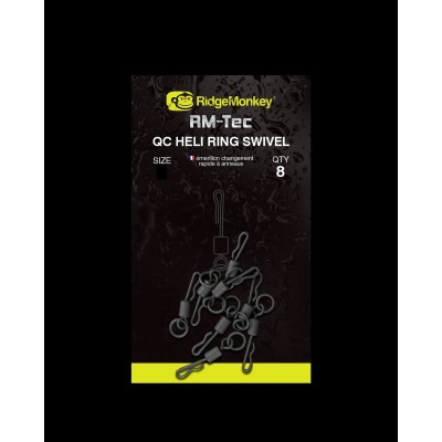 RidgeMonkey Krętlik do Szybkiej Wymiany z Kółkiem r.11
