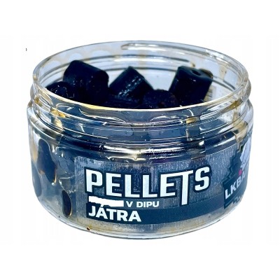 LK Baits Pop Up Pellets in Dip Smoked Liver 12mm/40g