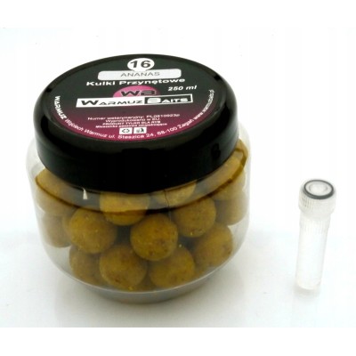Warmuz Ananas Kulki Przynętowe 16mm + dopalacz 250ml