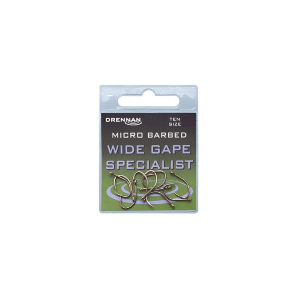 Drennan Haki WIDE GAPE SPECIALIST nr.12/10szt.