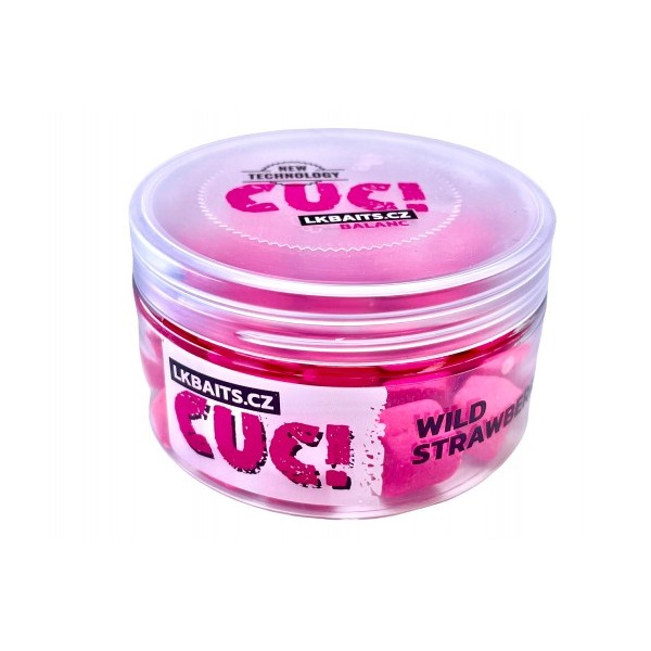 LK Baits CUC! Nugget Balanc Fluoro Wild Strawberry 10 mm/100ml