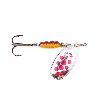 Mepps Aglia Srebr/Czerw Kropki nr.5/13g