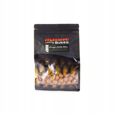 Massive Baits Kulki Orange Snake 18mm/Robin Orange 1kg