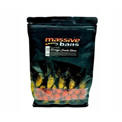 Massive Baits Kulki Orange Snake 18mm/Robin Orange 1kg