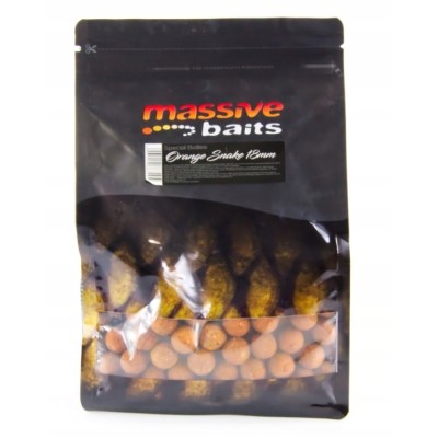Massive Baits Kulki Orange Snake 18mm/Robin Orange 1kg