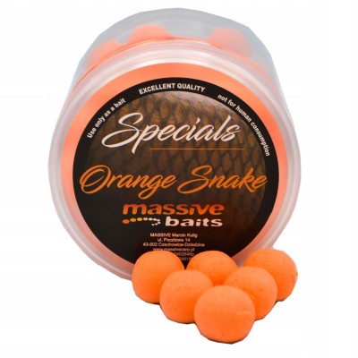 Massive Baits Kulki Orange Snake Pop-Up 14mm/200ml