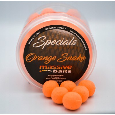 Massive Baits Kulki Orange Snake Pop-Up 14mm/200ml