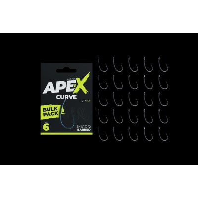 RidgeMonkey Haki Ape-X Curve r.6/25szt