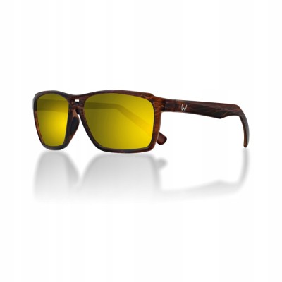 Westin Okulary W6 Street 150 - Matte Brown Stripe/Yellow