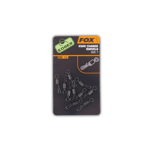 Fox Edges Krętlik do Szybkiej Wymiany r.7/10szt.