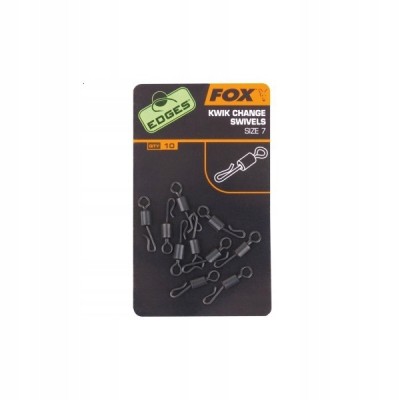 Fox Edges Krętlik do Szybkiej Wymiany r.7/10szt.