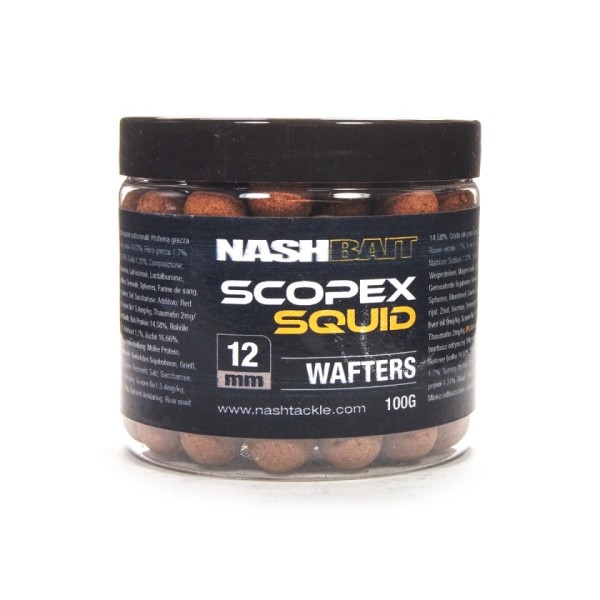 Nash Scopex Squid Wafters 12mm/75g