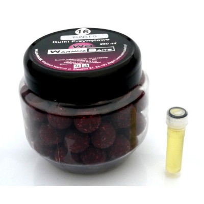 Warmuz Punkt G Kulki Przynętowe 16mm + dopalacz 250ml