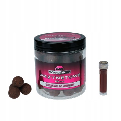 Warmuz Warm Secret Kulki Przynętowe 16mm + dopalacz 250ml