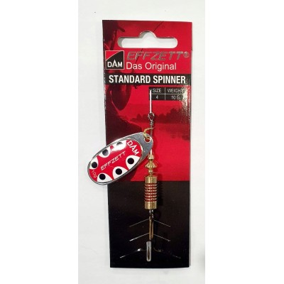 Dam Błystka Standard Black Dot 4/10g