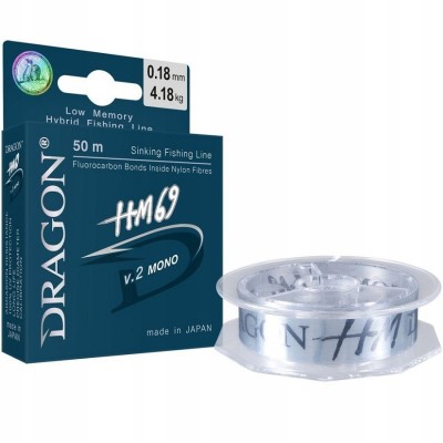 Dragon Żyłka HM69 Pro v.2 Mono 0.162mm/3.65kg/150m