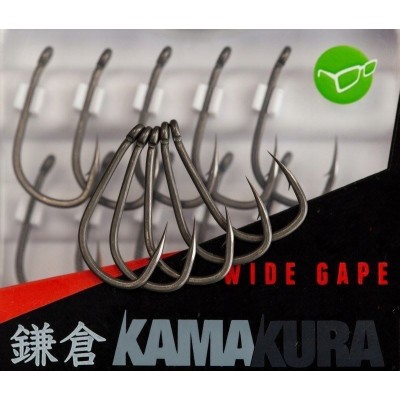 Korda Haki Kamakura Wide Gape r.8/10szt