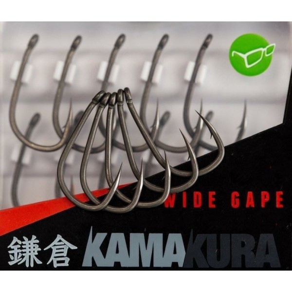 Korda Haki Kamakura Wide Gape r.6/10szt