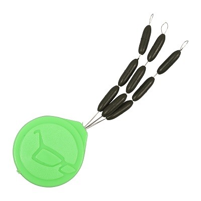 Korda Sinkers Large Weedy Green/9szt