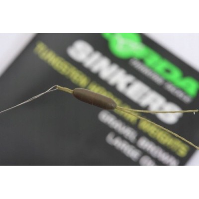 Korda Sinkers Large Weedy Green/9szt