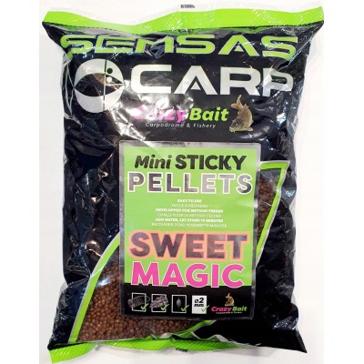 Sensas Pellet Mini Sticky Pellets Sweet Magic 2mm/700g