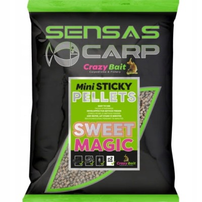 Sensas Pellet Mini Sticky Pellets Sweet Magic 2mm/700g