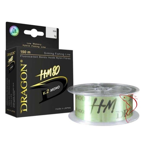 Dragon Żyłka HM80 v.2 Mono 0.142mm/2,81kg/150m