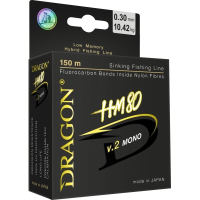 Dragon Żyłka HM80 v.2 Mono 0.142mm/2,81kg/150m