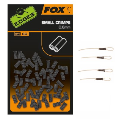 Fox Tuleje Zaciskowe Edges Small Crimps 0,6mm/60szt.
