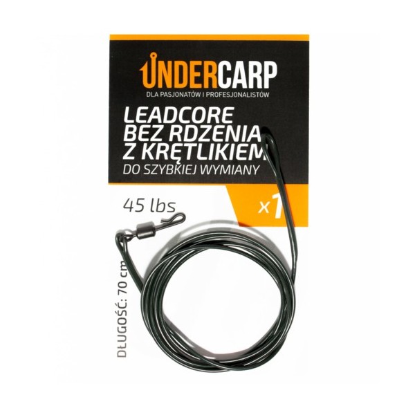 UnderCarp Leadcore bez rdzenia 45lbs/70cm