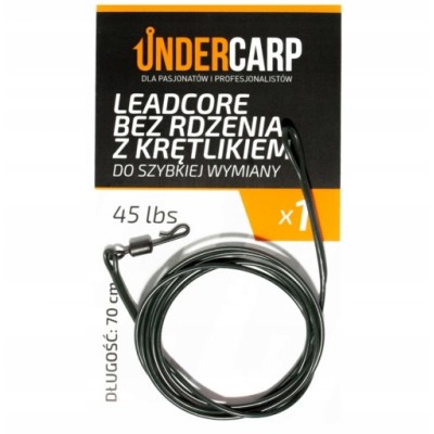 UnderCarp Leadcore bez rdzenia 45lbs/70cm