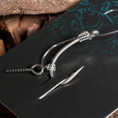 Nash Przypon Fluoro D Rig Micro Barbed Size 2/25lb/18cm/1szt.