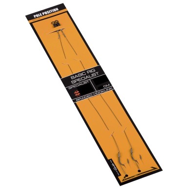 Pole Position Gotowe Przypony Basic Rig r.4/25lbs/2szt.