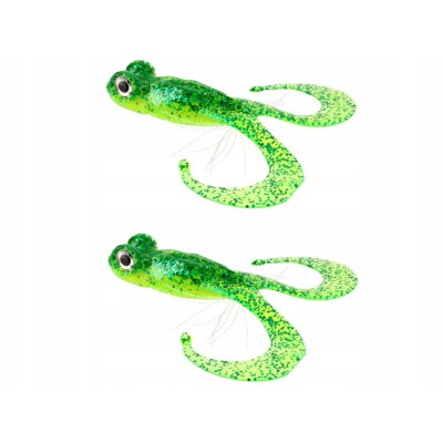 Gunki Bull Frog 100 Green Strass 2szt.