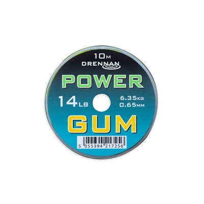 Drennan Amortyzator 0,65mm Power Gum Przezroczysty/10m